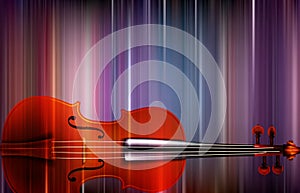 Abstract violin background