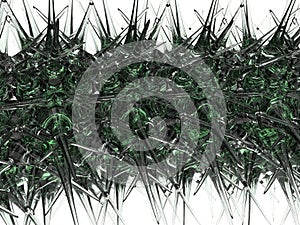 Abstract virus background