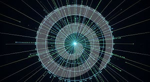 Abstract Data Network Visualization