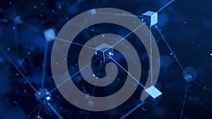 Decentralized Blockchain Network of Cubes.