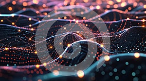 Abstract Visualization of Machine Learning Algorithms in Action