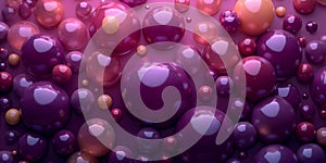 An abstract vivid Bubble Spectrum.