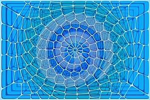 Abstract voronoi background