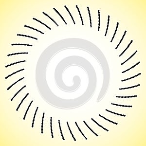 Abstract vortex, spiral elements. Geometric circular illustrat