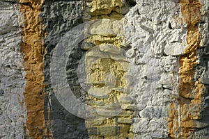 Abstract wall from Jharkot  village ,Lower Mustang  Nepal