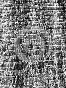 Abstract Wall of Water