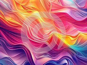 Abstract wallpaper,color luminogram, layered angular geometric shapes