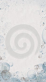 abstract wallpaper with colored bubbles and watercolor spots, screen saver, colorful banner