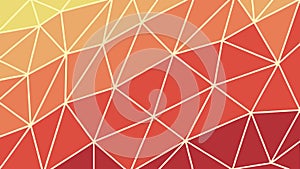 Abstract warm geometric triangle pattern, inviting and versatile background, vector design Generative AI