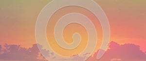 Abstract Warm Sunset Gradient Background Texture Design.