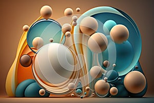 Abstract water bubble drop color background graphic design wallpaper