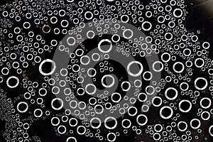 Abstract water bubbles