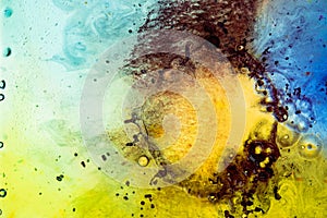 Abstract water colors texture background