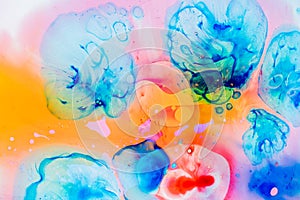 Abstract water colors texture background