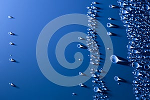 Abstract Water Drops Background / horizontal wallpaper