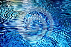 Abstract Water Ripples Background