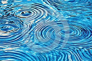 Abstract Water Ripples Background