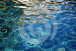 Abstract Water Ripples Background