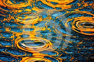 Abstract Water Ripples Background