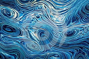 Abstract Water Ripples Background