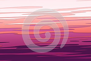 Abstract water surface gradient