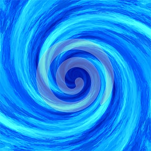 Abstract water swirl whirlpool spiral background