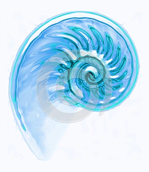 abstract water twirl background