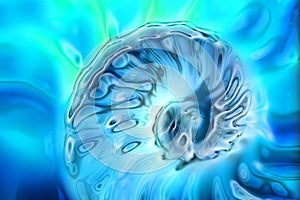 abstract water twirl background