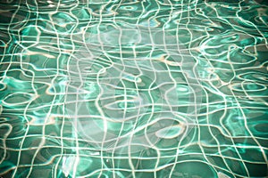 Abstract water Wave Pool Dimension vintage color tone background