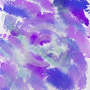 Abstract watercolor background bright purple