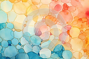 Abstract watercolor background colourful. pattern background generative ai
