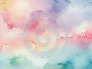 Abstract watercolor background. Hand-drawn illustration for your design.