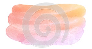 Abstract watercolor background in pastel colors. Texture for creative