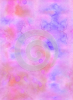 Abstract watercolor background. Seamless pattern. Handmade.