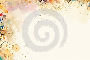 abstract watercolor background with swirls and swirls