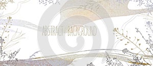 Abstract watercolor background vector 1
