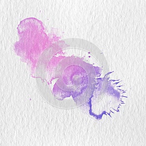 Abstract watercolor background. Watercolor paper