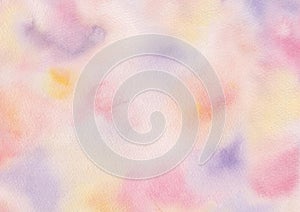 Abstract watercolor background. Watercolour warm colors texture