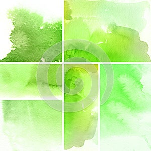 Abstract watercolor backgrounds