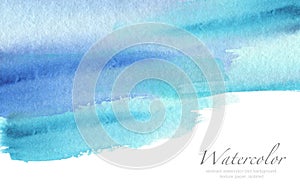 Abstract watercolor blot painted background. Texture paper. Isolated.