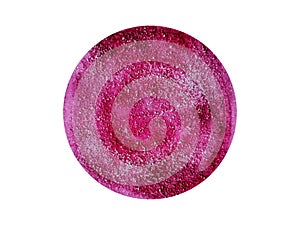 Abstract watercolor circle painted background