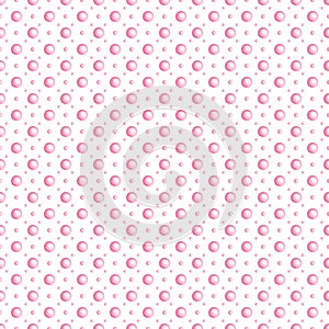 Abstract watercolor dots seamless pattern. Pink colors. Romantic geometrical background.