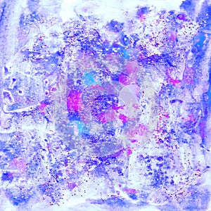 Abstract watercolor glitter colorful background for different de