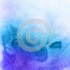 Abstract watercolor hand painted background