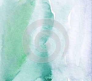 abstract watercolor hand painted background, natural green abstract liquid landscape backdrop, handmade ink sea design element