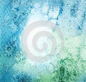 Abstract watercolor painted background