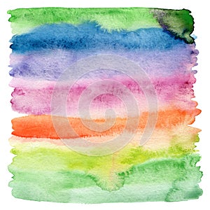 Abstract watercolor painted background.