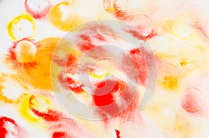 Abstract watercolor painted background