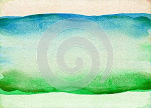 Abstract watercolor painted background