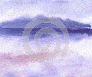 Abstract watercolor painted background. Texture paper.